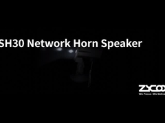 Presidente redondo impermeable del cuerno del sistema de altavoz PA del IP de ZYCOO SH30 IP65