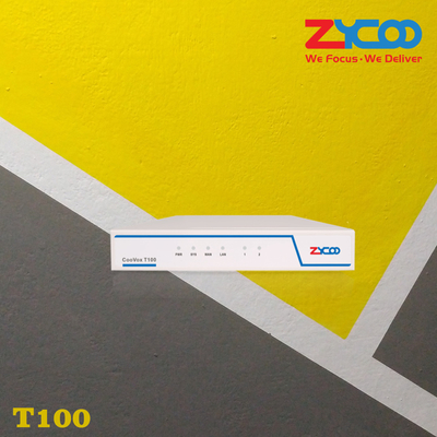 Zycoo Coovox T100 PBX Telefonía Pequeña oficina Voip Phone System