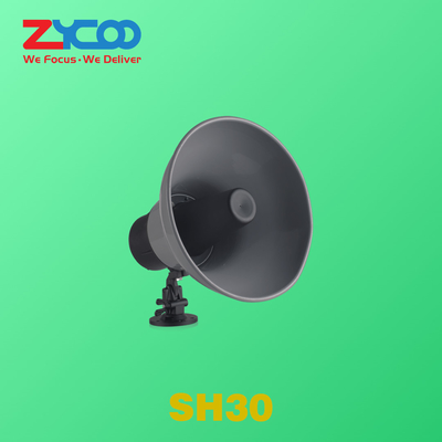 Altavoz de bocina IP para exteriores de 30 vatios montado en la pared EN 61000-3-2:2014