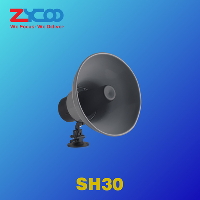 Altavoz PoE+ Sip Horn EN 55032:2015 30 Watt Valcom Ip Paging Horn