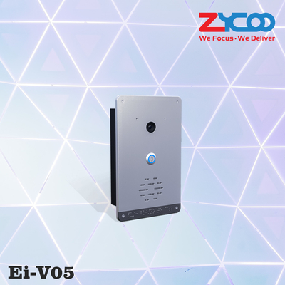 Sistema de intercomunicación Zycoo Poe color plata para establecimientos minoristas