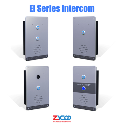 El SORBO video de la serie E-I basó la cubierta de aluminio resistente a la corrosión de los modelos del intercomunicador 4 del PoE