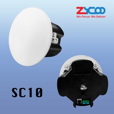 Los altavoces de techo interiores permitidos SORBO del sistema de altavoz PA del IP SC10 con el PoE apoyaron 10W