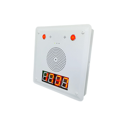 Sistema de altavoces IP PA montado en superficie Sip Paging Speaker Carcasa con acabado de acero laminado en frío