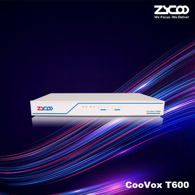 Sistema de teléfono de Coovox T600 IPPBX para 1TB las extensiones de la ayuda 600 de la vigilancia HDD