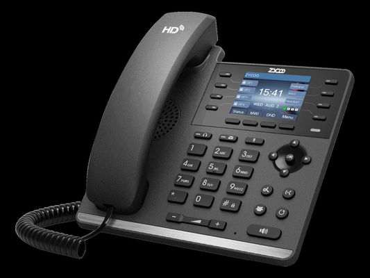 Teléfono de escritorio Bluetooth VoIP IEE802.11b Teléfonos para pequeñas empresas 4 líneas