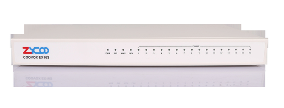 16 X RJ11 FXS Ip Gateway analógico 2 X 10/100Mbps con todas las extensiones IP