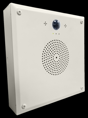 Luces intermitentes blancas del Poe del altavoz del IP y superficie de exhibición del reloj montadas para el uso interior